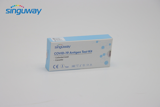 %96,7 Duyarlılık Antijen Testi Kendi Kendini Test Kiti Kişisel Hızlı RT PCR Test Kiti ISO9001