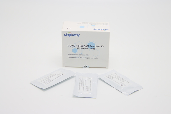 Teşhis Igg Igm Hızlı Antikor Test Kiti Doğruluğu %98'in Üzerinde