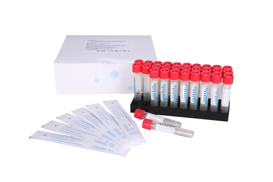 6ml Tek Kullanımlık Nazal sürüntü Kiti Naylon Kültür sürüntüları ve Taşıma Tüpleri