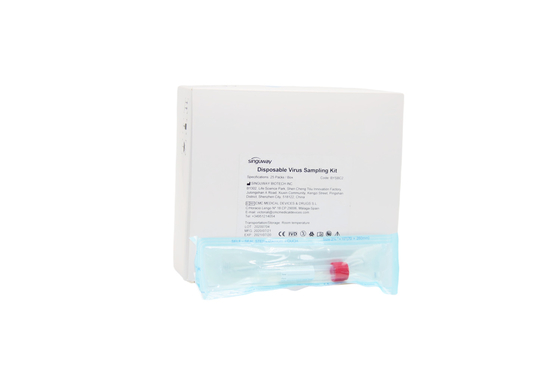 10ml Taşıma Ortamı Tek Kullanımlık Virüs Örnekleme Kiti ABS VTM Toplama Tüpü
