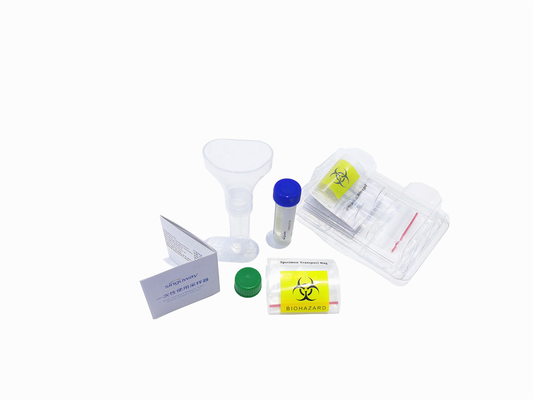 Entegre Tek Kullanımlık DNA Tükürük RNA Numune Toplama Kiti Basit Kullanım