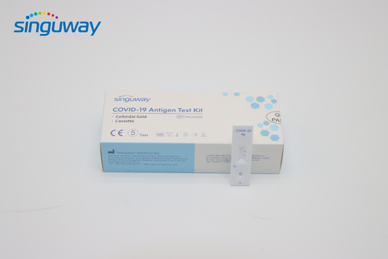 Hassas Burun Burun Tükürük Antijeni Hızlı Test Kiti Kolloidal Altın Hepatit B Kaset