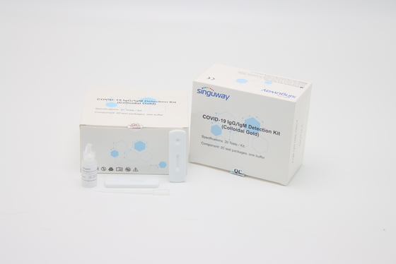 Yüksek Hassasiyetli Kan IgM IgG Hızlı Antikor Test Kiti Hepatit B Kaseti