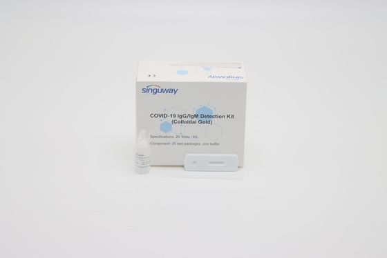 H Pylori Hızlı Antikor Test Kiti Tam Kan Hepatit B Evde Test Kiti 20 Test