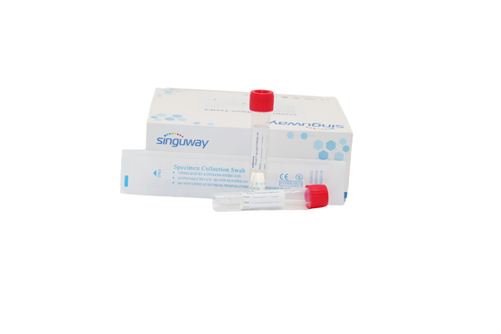 Tek Kullanımlık Tıbbi Numune Toplayıcı 5ml 10ml Evrensel Taşıma Medya Tüpü