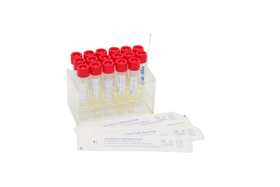 Nazofaringeal Hücre sürüntüı Tek Kullanımlık Virüs Numune Alma Kiti Numune Toplama Tüpü 3 mL